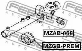 Febest Steering rack bush – price [object Object] PLN