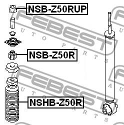 Febest Bellow and bump for 1 shock absorber – price 43 PLN