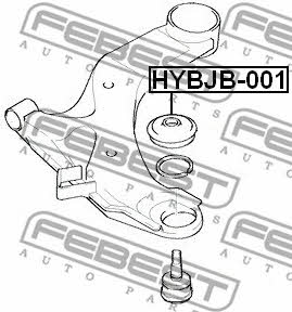 Febest Ball joint boot – price 12 PLN