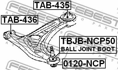 Buy Febest TBJB-NCP50 at a low price in United Arab Emirates!