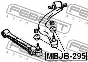 Febest Ball joint boot – price 16 PLN