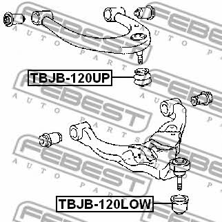 Buy Febest TBJB120UP – good price at EXIST.AE!