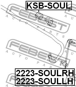 Buy Febest 2223-SOULLH at a low price in United Arab Emirates!
