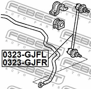 Buy Febest 0323GJFR – good price at EXIST.AE!