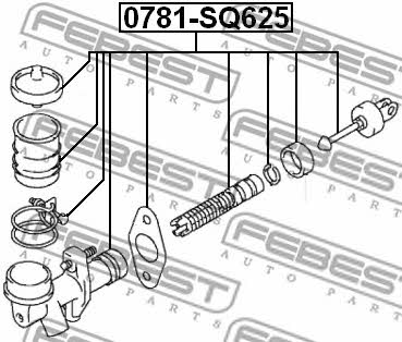 Buy Febest 0781SQ625 – good price at EXIST.AE!