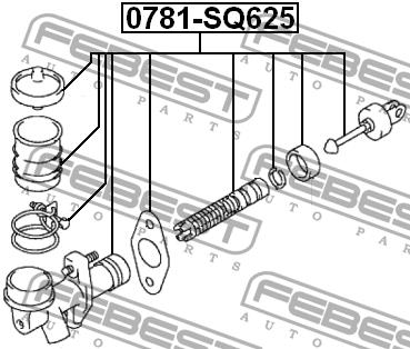 Buy Febest 0781-SQ625 at a low price in United Arab Emirates!