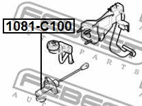 Febest Master cylinder, clutch – price [object Object] PLN