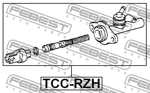 Febest Master cylinder, clutch – price [object Object] PLN