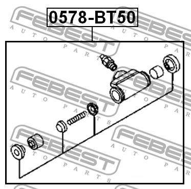 Buy Febest 0578BT50 – good price at EXIST.AE!