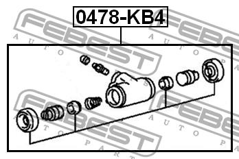 Buy Febest 0478-KB4 at a low price in United Arab Emirates!