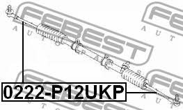 Inner Tie Rod Febest 0222-P12UKP