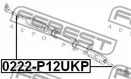 Febest Inner Tie Rod – price 54 PLN