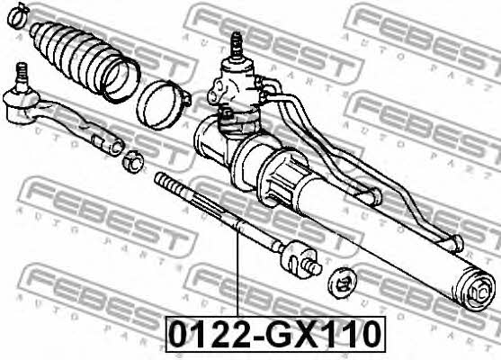Febest Inner Tie Rod – price 59 PLN