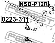 Buy Febest 0223-311 at a low price in United Arab Emirates!