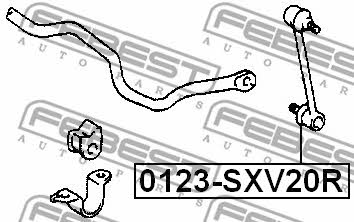 Febest Rear anti roll bar link – price [object Object] PLN