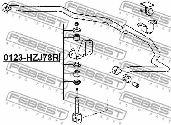 Buy Febest 0123-HZJ78R at a low price in United Arab Emirates!