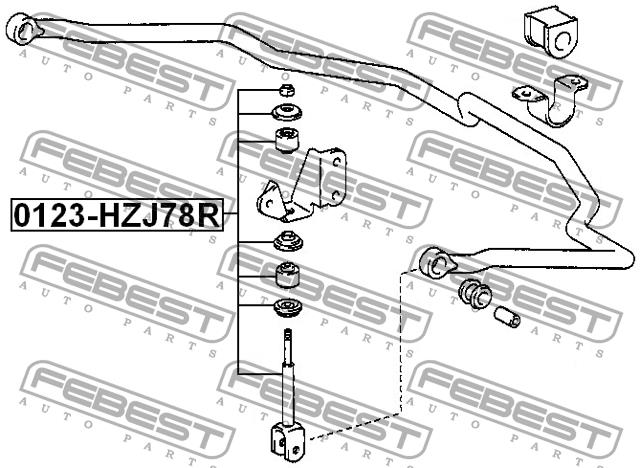 Buy Febest 0123HZJ78R – good price at EXIST.AE!