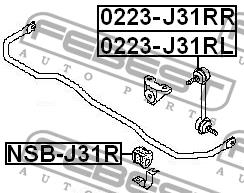 Buy Febest 0223-J31RL at a low price in United Arab Emirates!