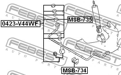 Buy Febest 0423-V44WF at a low price in United Arab Emirates!