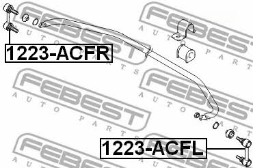 Buy Febest 1223ACFL – good price at EXIST.AE!