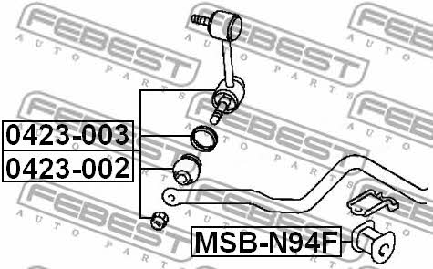 Buy Febest 0423-003 at a low price in United Arab Emirates!