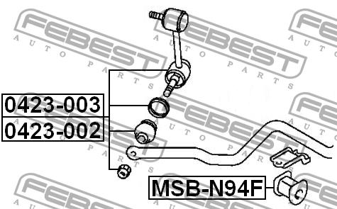 Buy Febest 0423003 – good price at EXIST.AE!