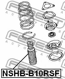 Febest Bellow and bump for 1 shock absorber – price