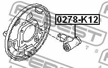 Febest Wheel Brake Cylinder – price [object Object] PLN