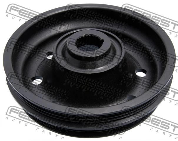 Pulley crankshaft Febest HDS-D15B