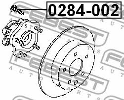 Febest Wheel Stud – price 12 PLN