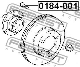 Febest Wheel Stud – price 11 PLN