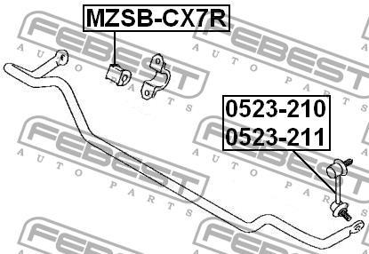 Buy Febest MZSB-CX7R at a low price in United Arab Emirates!