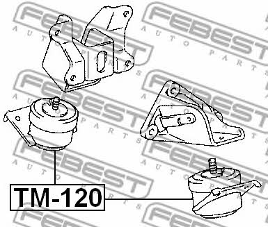 Buy Febest TM120 – good price at EXIST.AE!