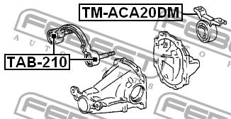 Febest Gearbox mount – price 131 PLN