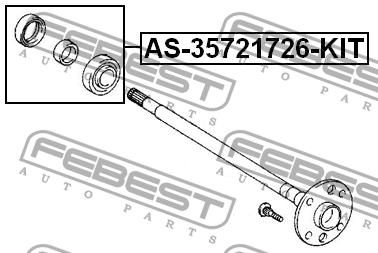 Buy Febest AS35721726KIT – good price at EXIST.AE!