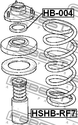 Febest Shock absorber bearing – price 36 PLN