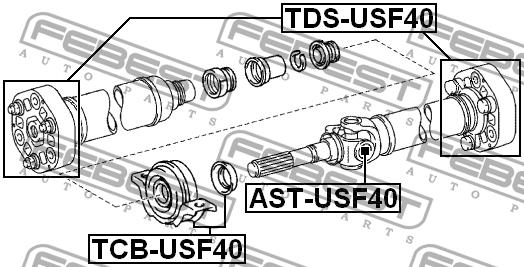 Buy Febest TCBUSF40 – good price at EXIST.AE!