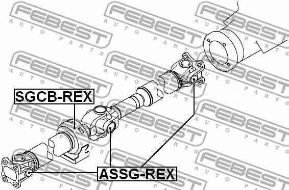 Buy Febest SGCB-REX at a low price in United Arab Emirates!