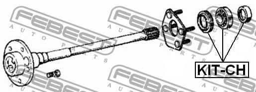 Febest Wheel bearing kit – price 175 PLN