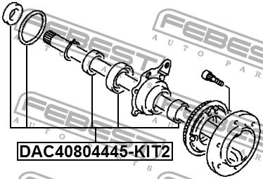 Febest Rear Wheel Bearing Kit – price 171 PLN