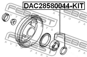 Febest Rear Wheel Bearing Kit – price 88 PLN