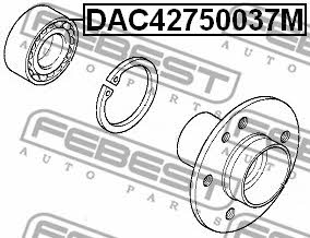 Buy Febest DAC42750037M – good price at EXIST.AE!