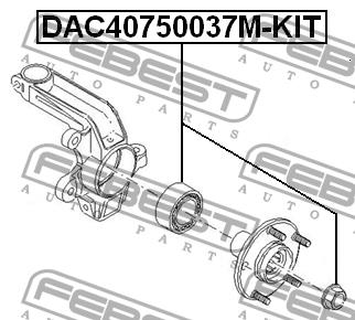 Buy Febest DAC40750037M-KIT at a low price in United Arab Emirates!