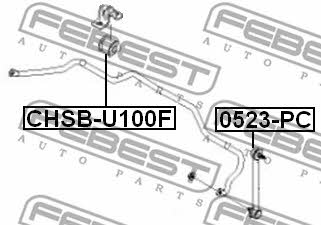Buy Febest CHSBU100F – good price at EXIST.AE!