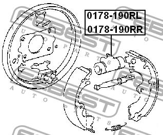 Febest Wheel Brake Cylinder – price [object Object] PLN