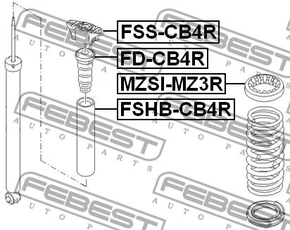 Buy Febest FDCB4R – good price at EXIST.AE!