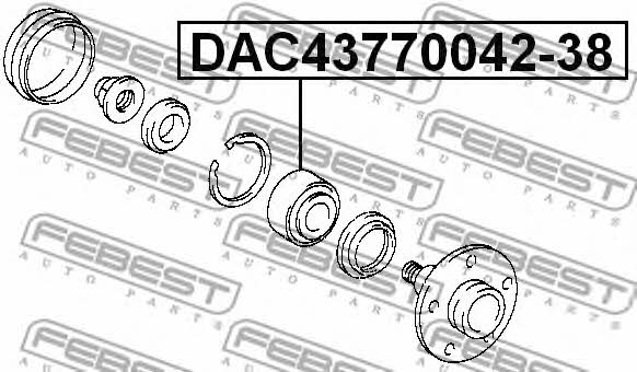 Buy Febest DAC4377004238 – good price at EXIST.AE!