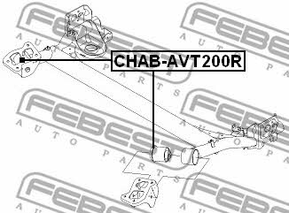 Febest Rear axle bush – price [object Object] PLN