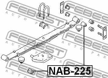 Buy Febest NAB225 – good price at EXIST.AE!