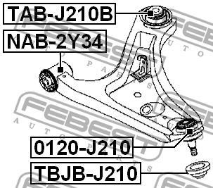 Buy Febest TAB-J210B at a low price in United Arab Emirates!